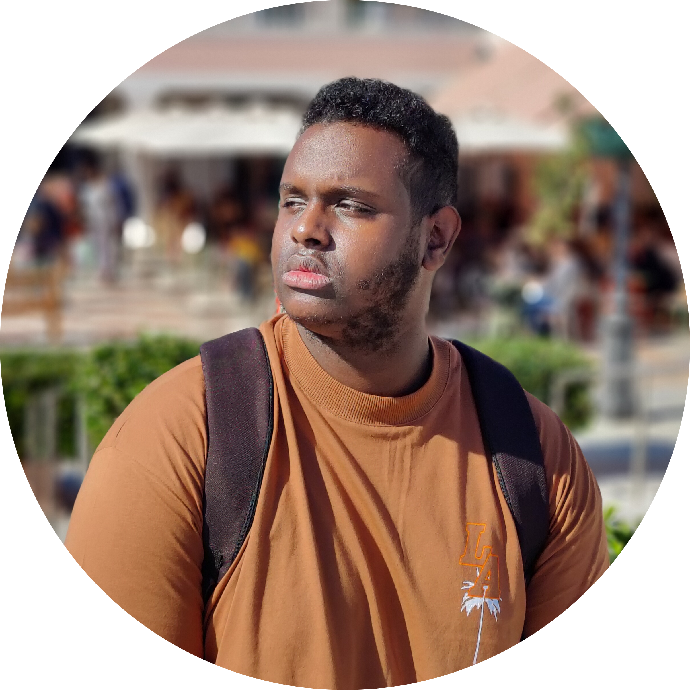 Portrait of Warsame Hussein